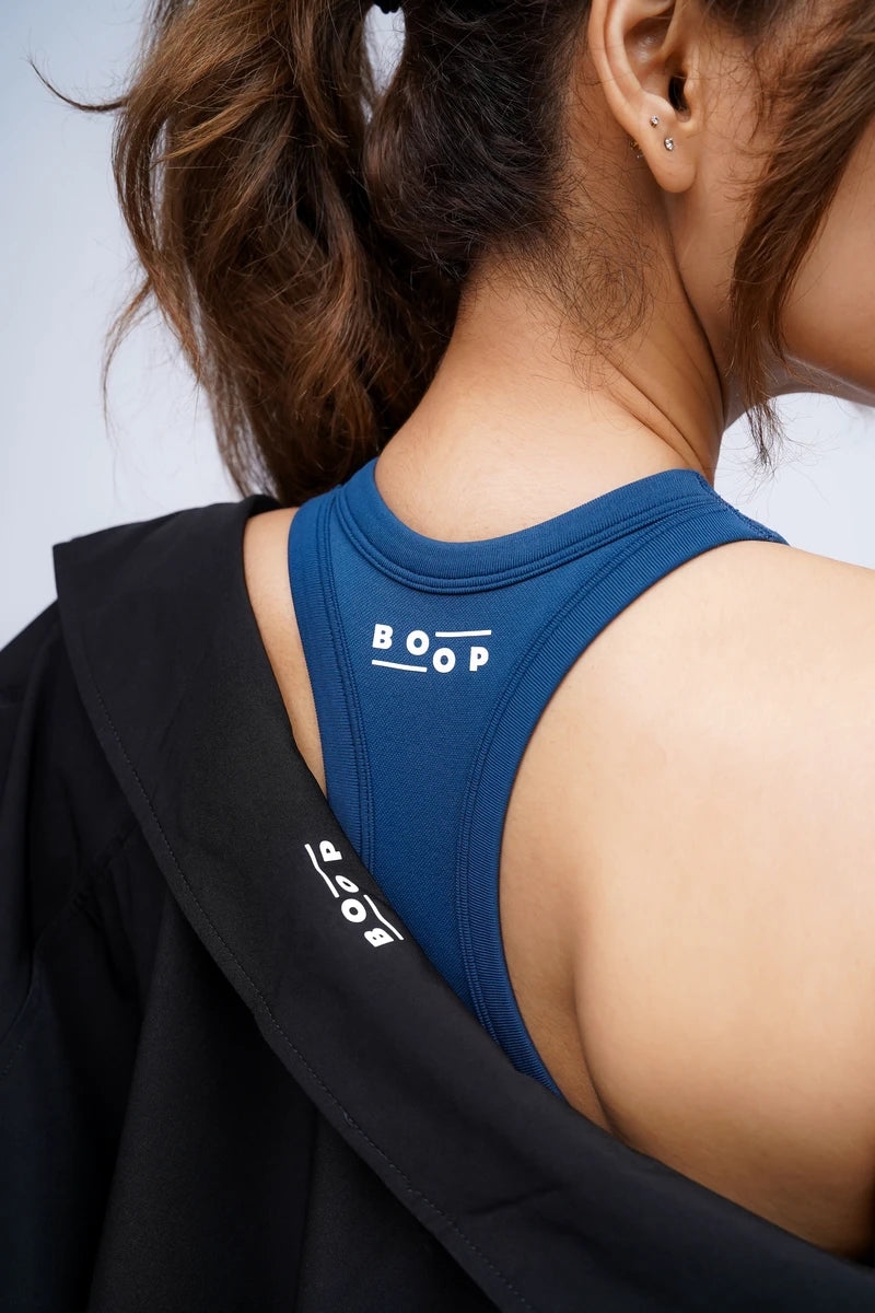 Sera Racer Tank - Teal