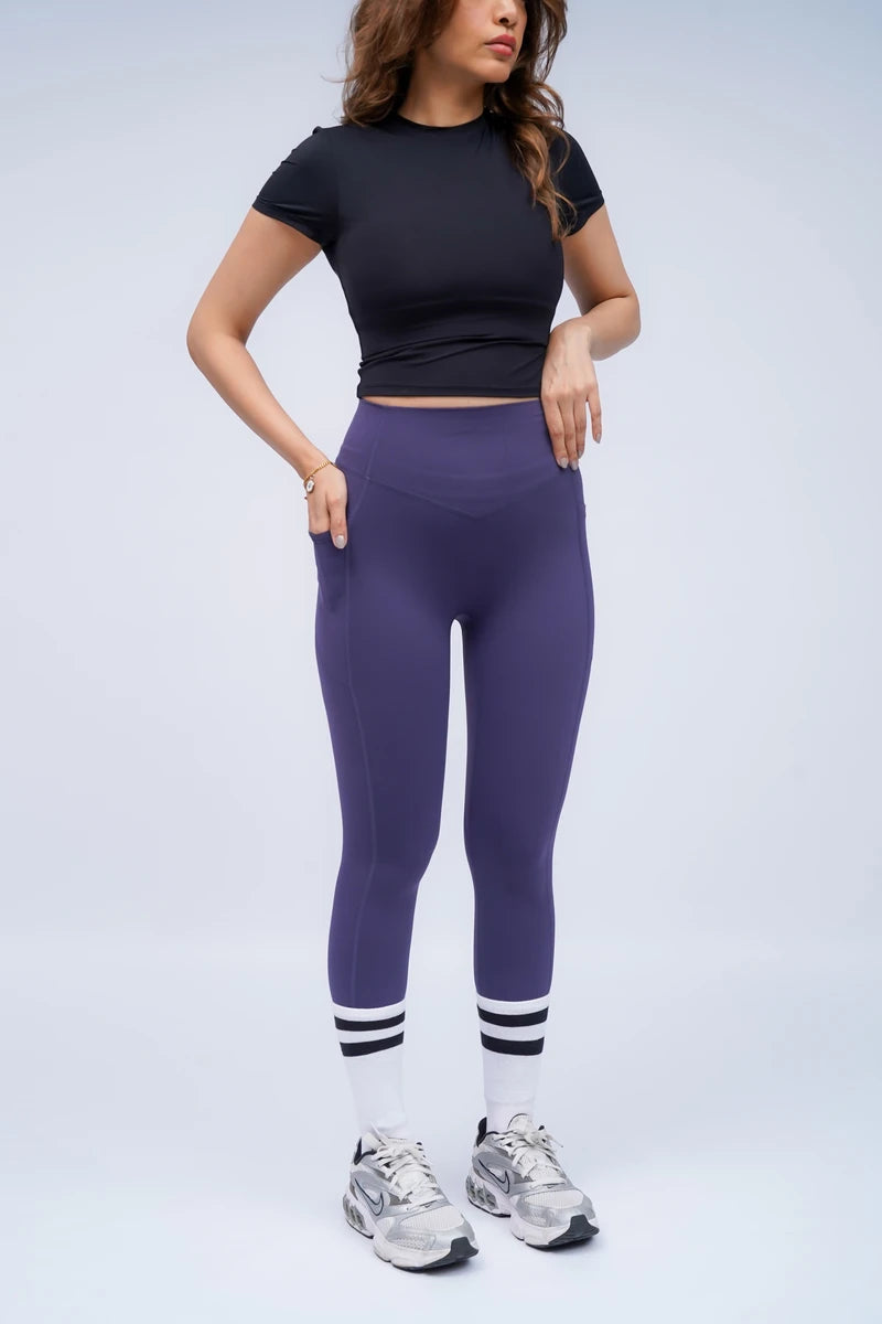 Lyra Leggings - Cobalt