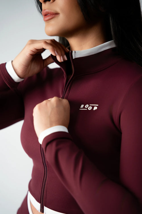 Sola Zip Top - Merlot