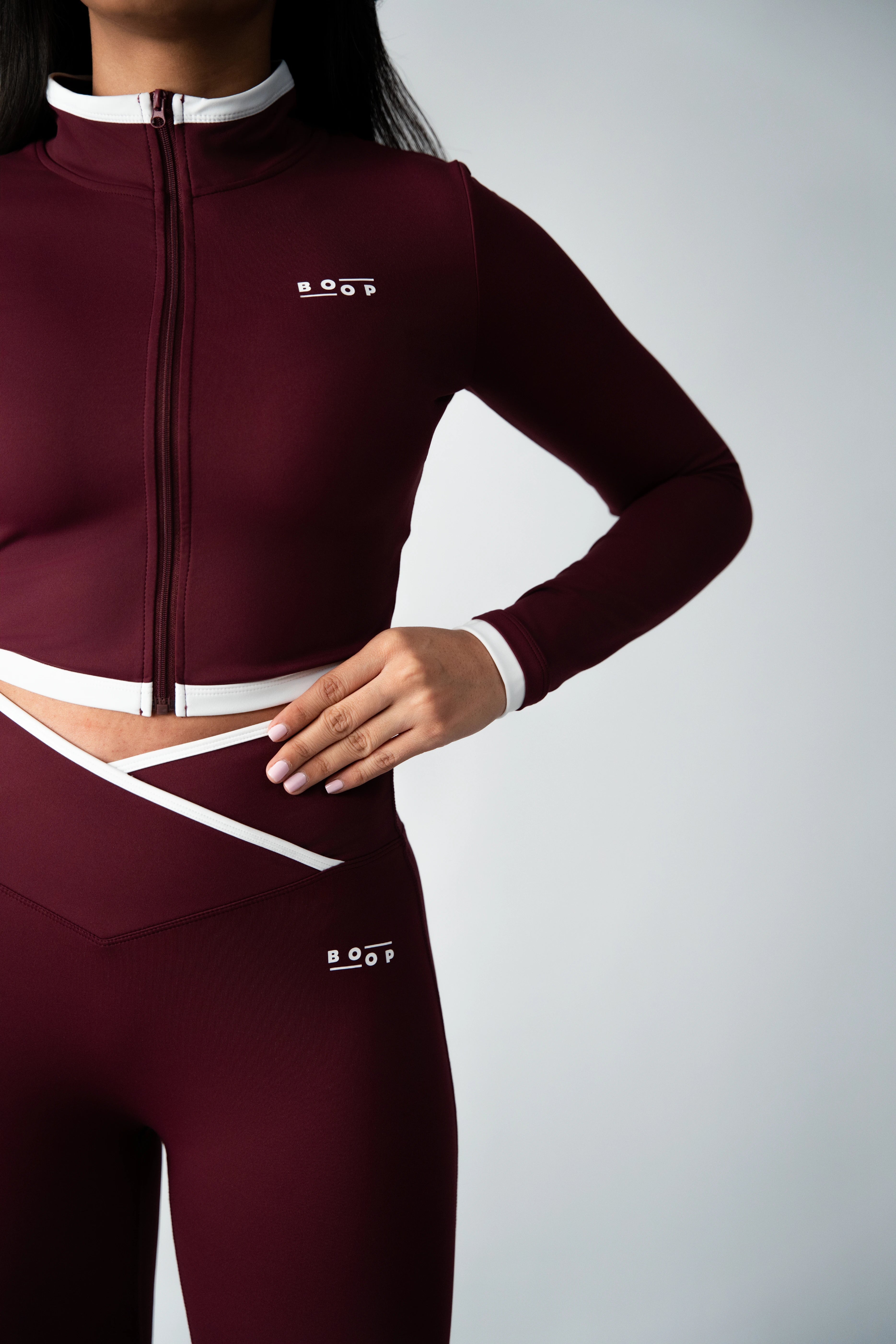 Sola Zip Top - Merlot